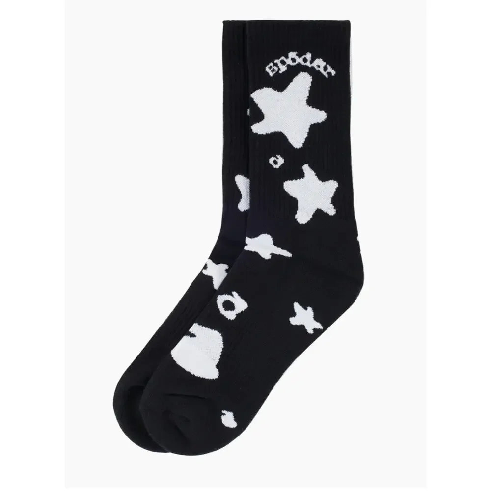 New Sp5der Beluga Sock Black Size 6-9